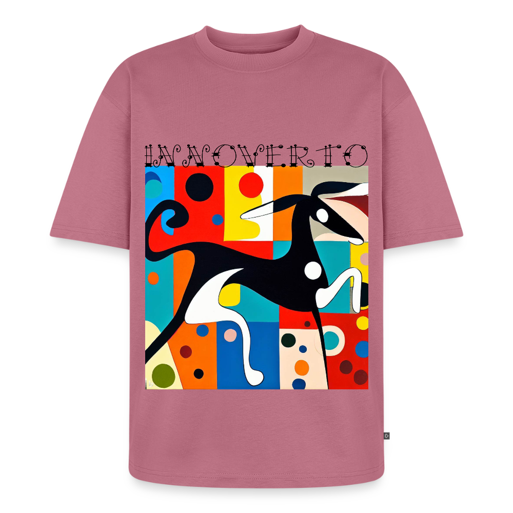 T-shirt Premium bio oversize Unisexe - mauve