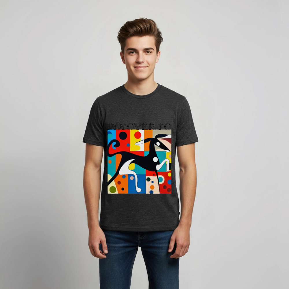 T-shirt Premium Ado - anthracite chiné