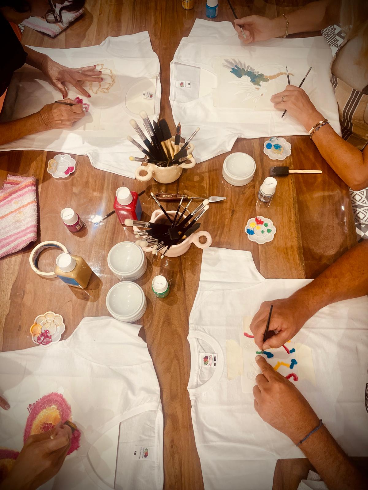 Atelier peinture sur t-shirt – INnOVERTO Nice