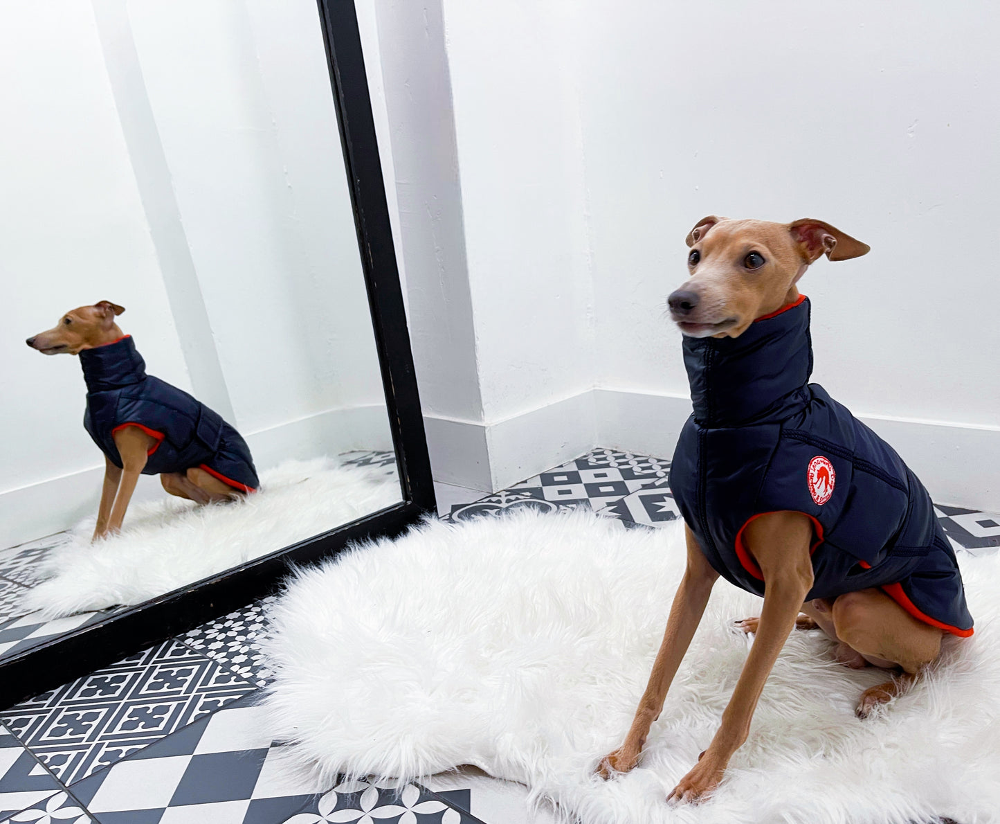 Doudoune doublée polaire