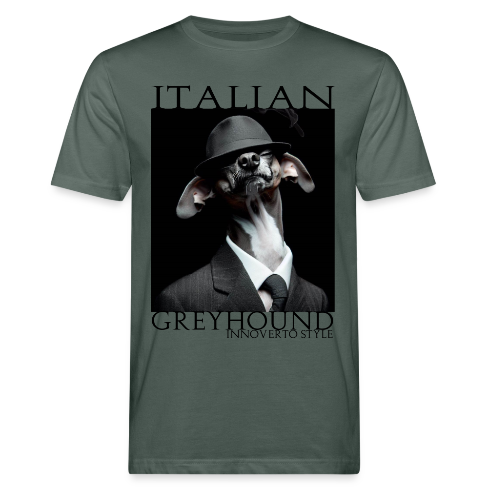 T-shirt bio Homme - gris-vert - innoverto