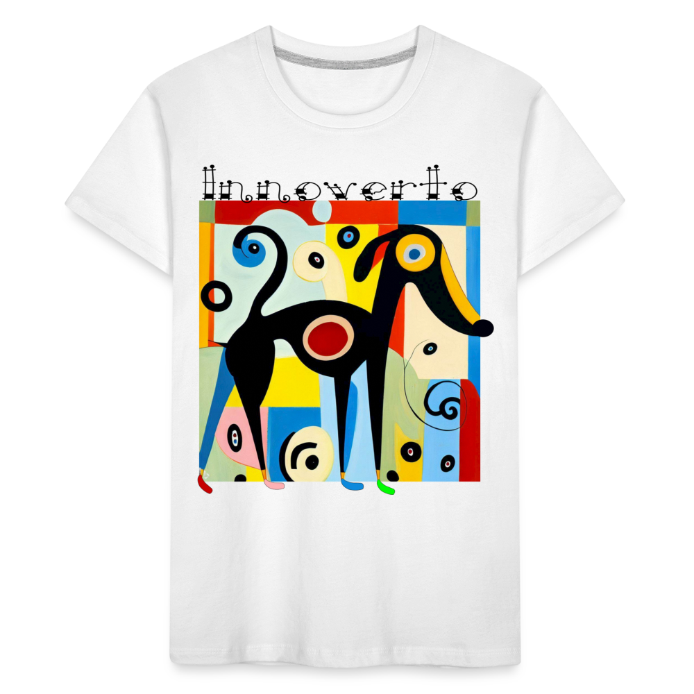 T-shirt bio Premium Enfant - blanc - innoverto 