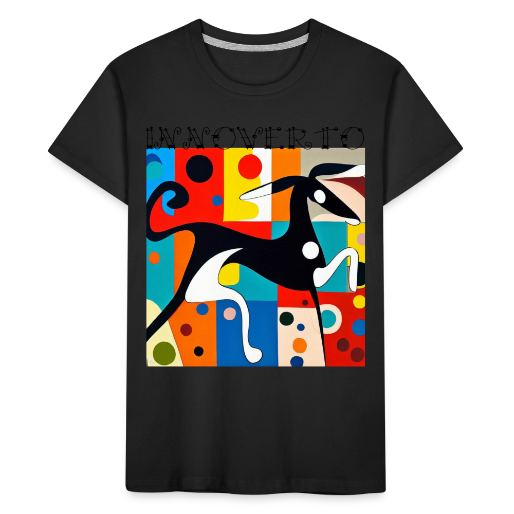 T-shirt bio Premium Enfant - noir - innoverto 