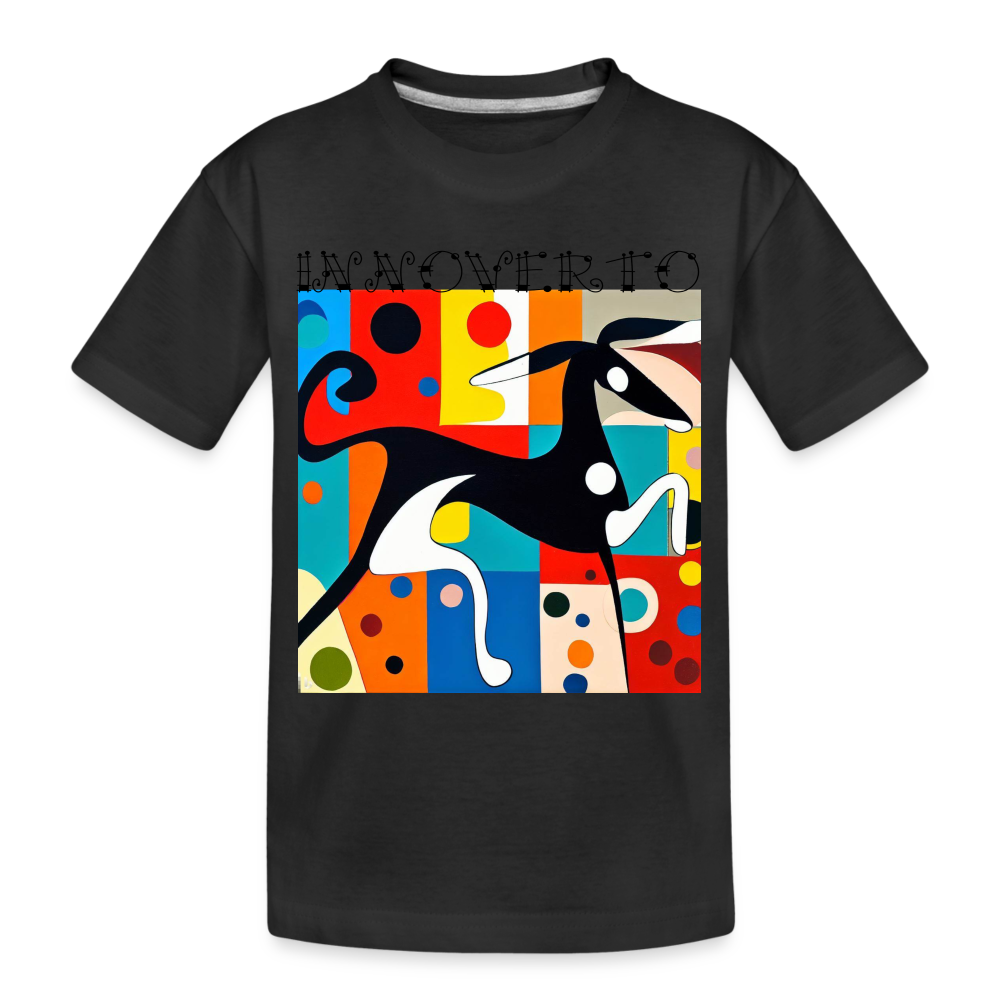 T-shirt bio Premium Enfant - noir - innoverto 