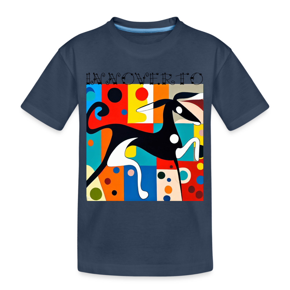 T-shirt bio Premium Enfant - bleu marine - innoverto 