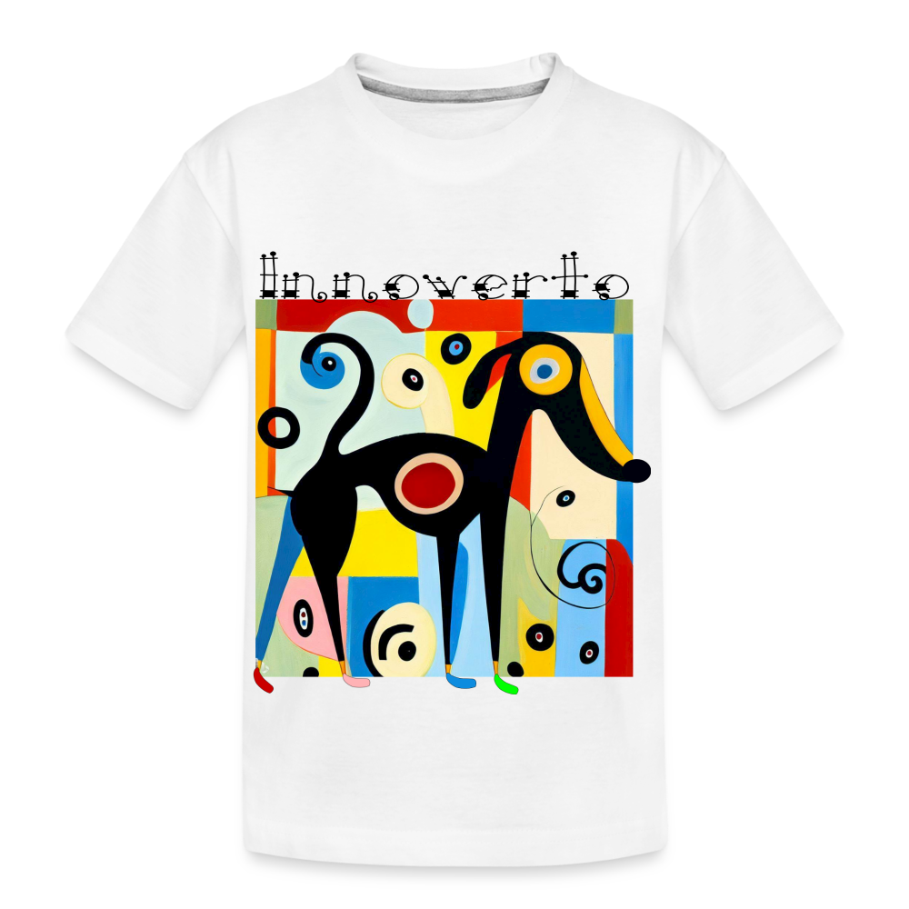 T-shirt bio Premium Ado - blanc - innoverto 