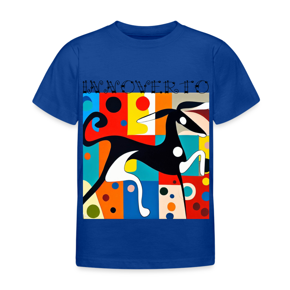 T-shirt Enfant - bleu royal - innoverto