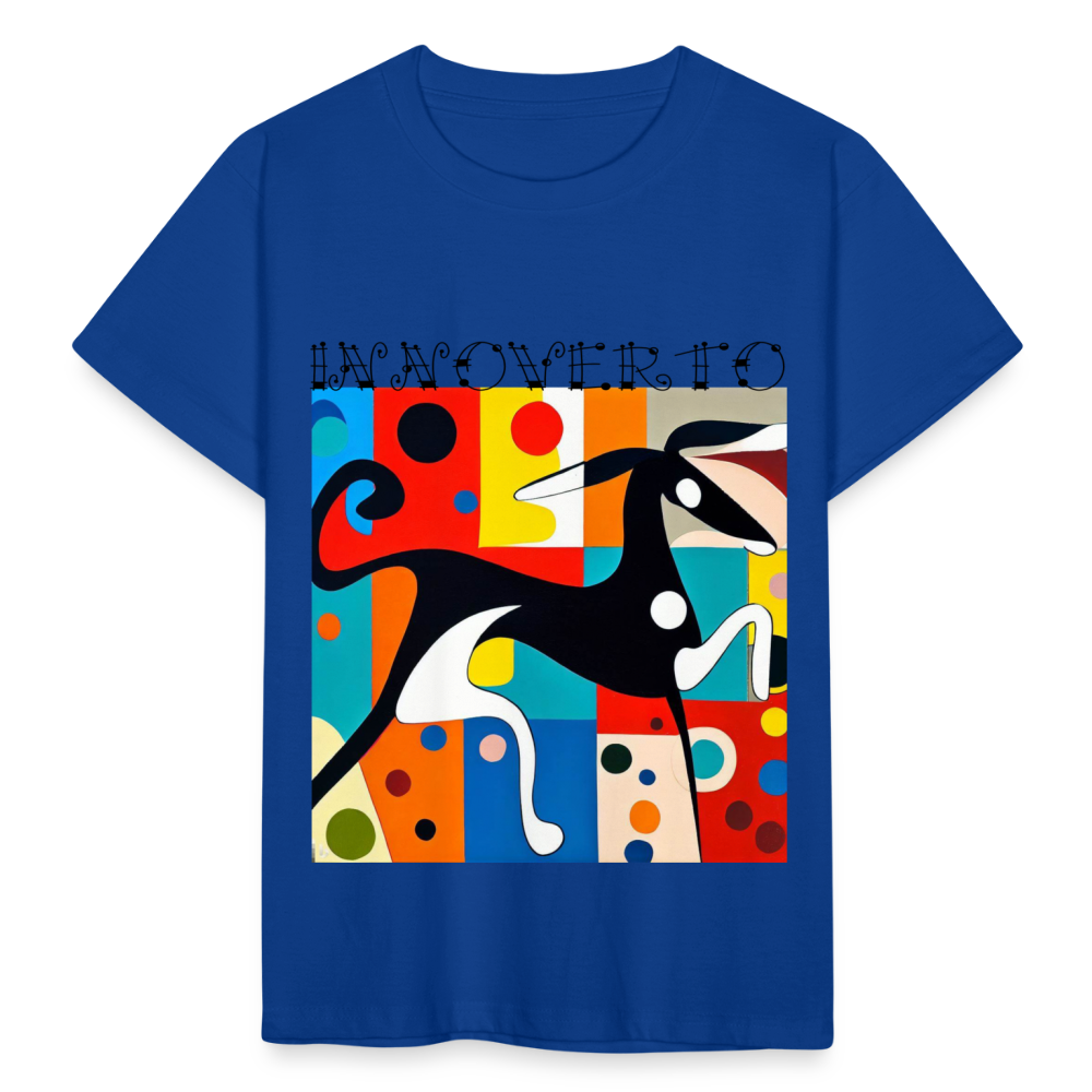 T-shirt Enfant - bleu royal - innoverto