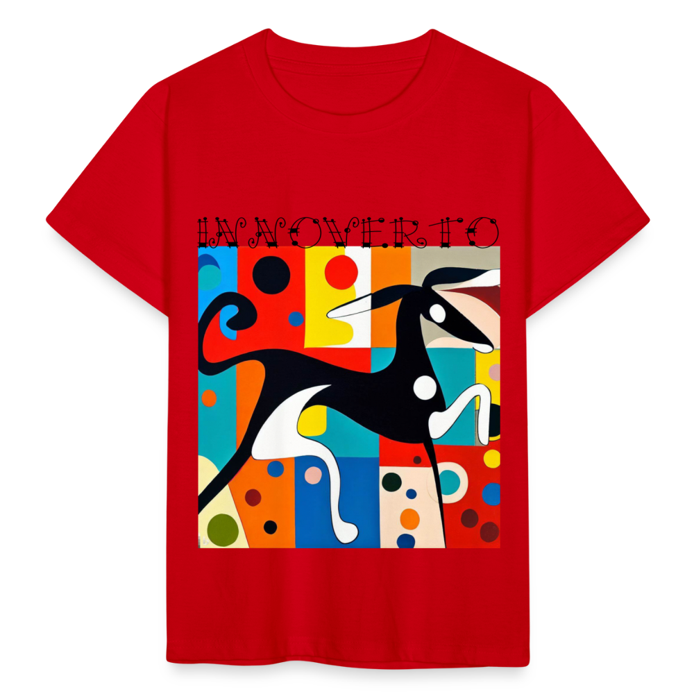 T-shirt Enfant - rouge - innoverto 