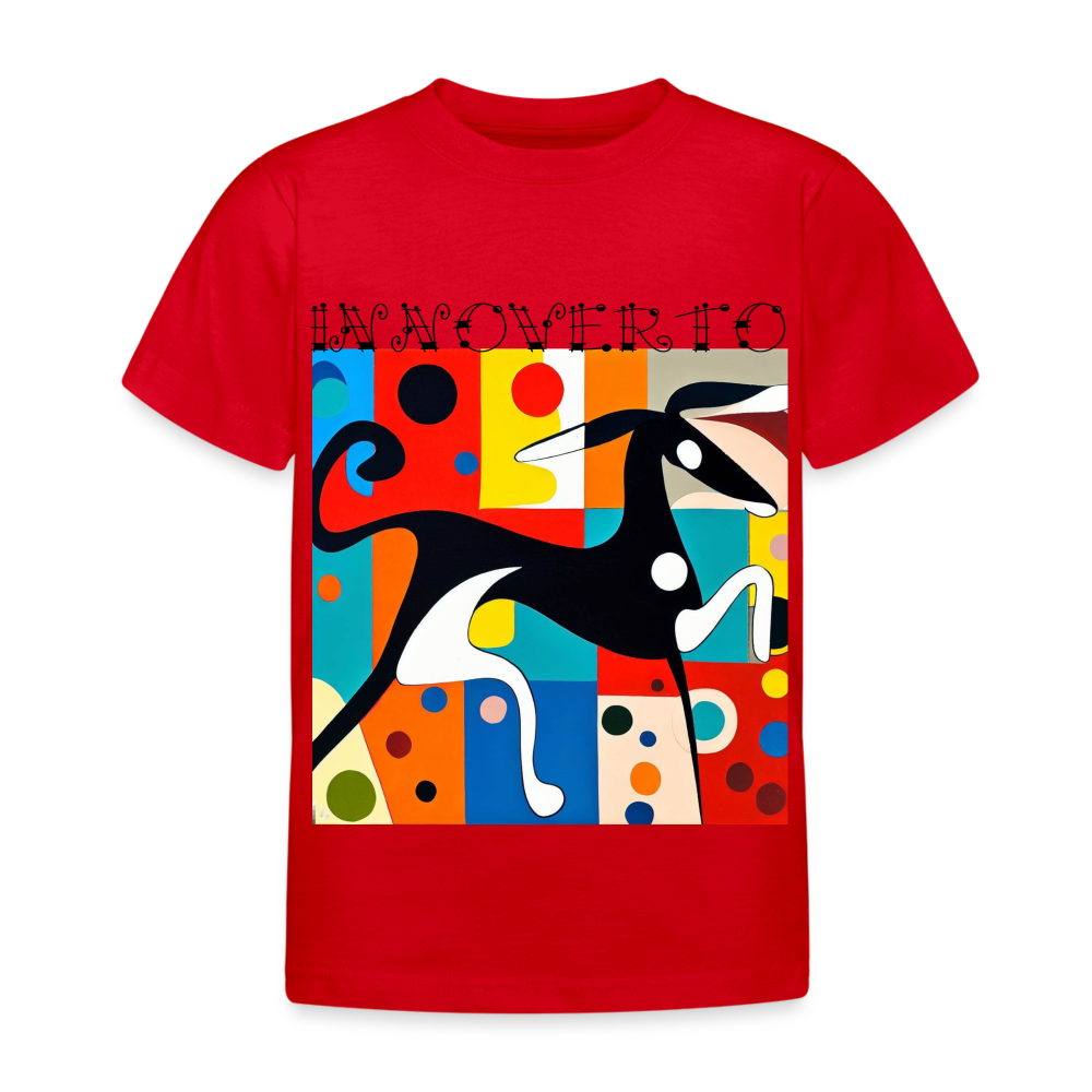 T-shirt Enfant - rouge - innoverto 