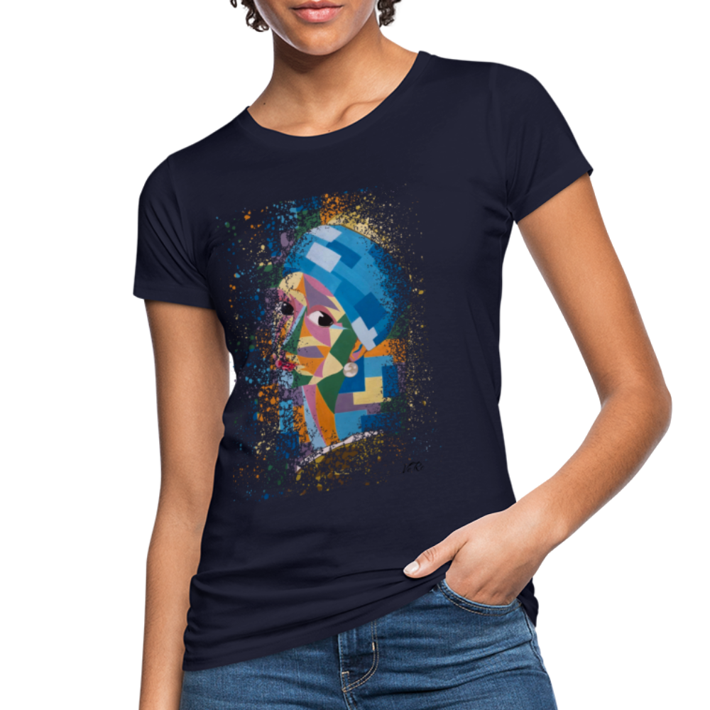 T-shirt bio Femme - marine