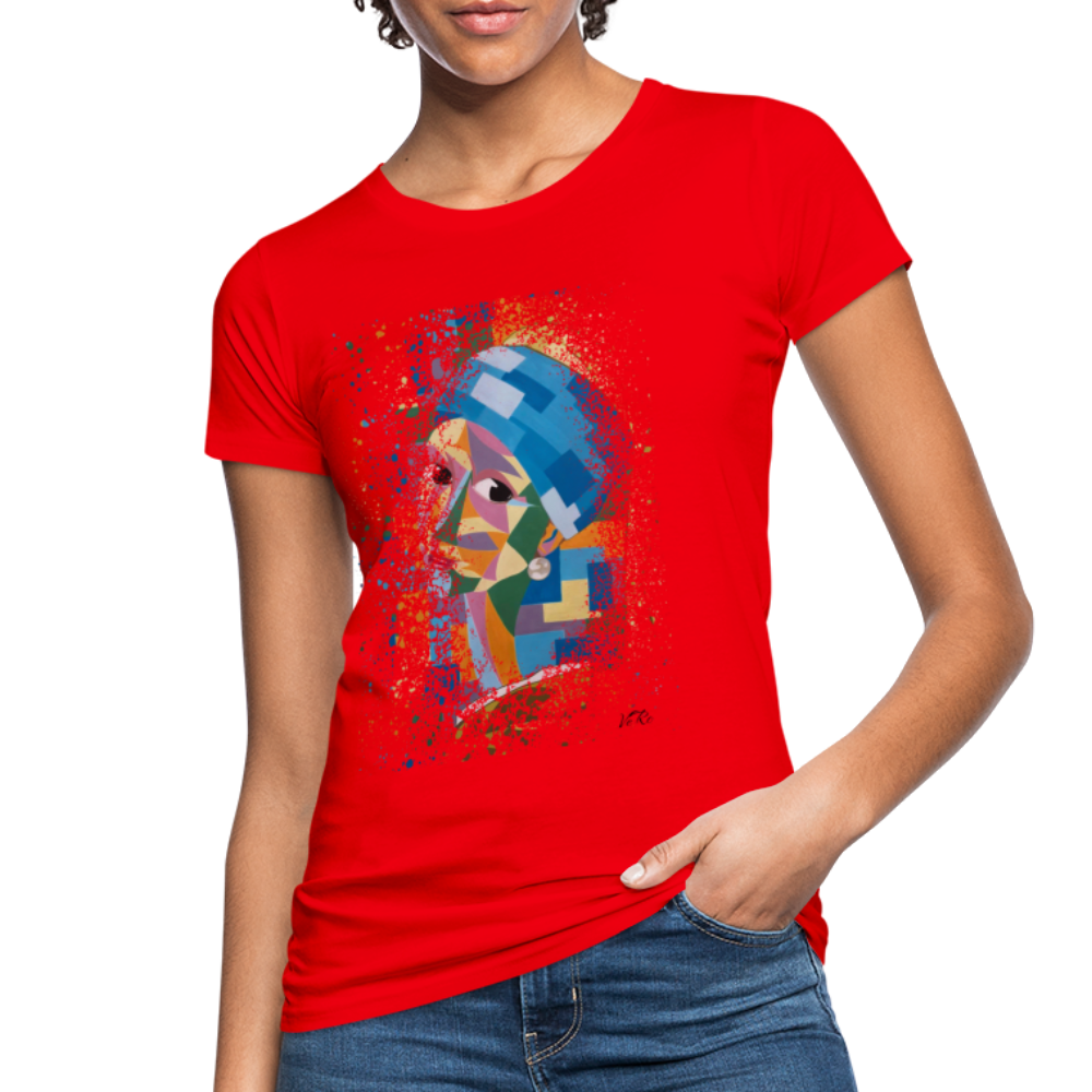 T-shirt bio Femme - rouge