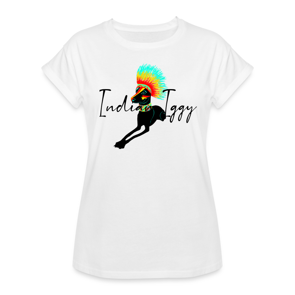 T-shirt oversize Femme - blanc