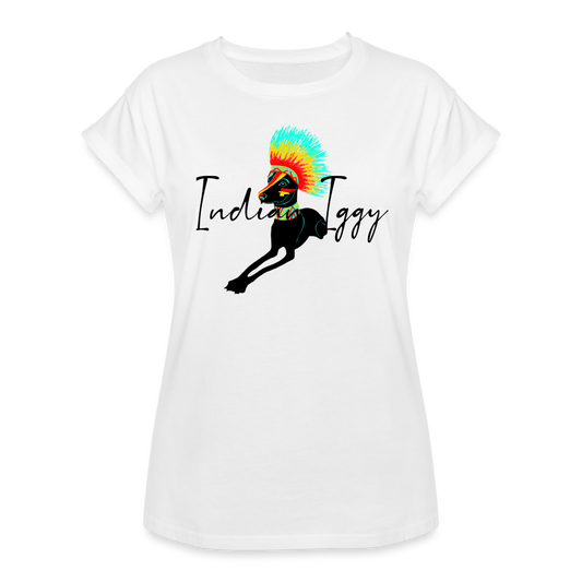 T-shirt oversize Femme - blanc