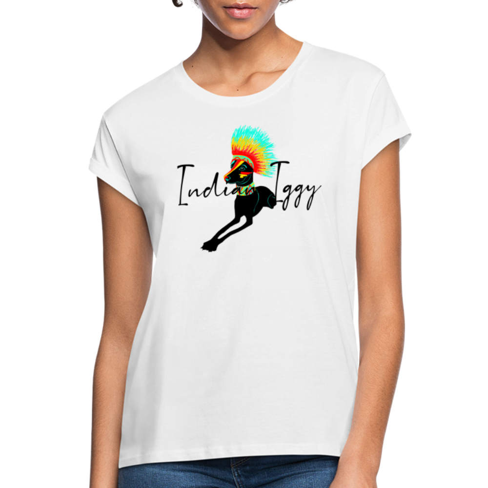 T-shirt oversize Femme - blanc