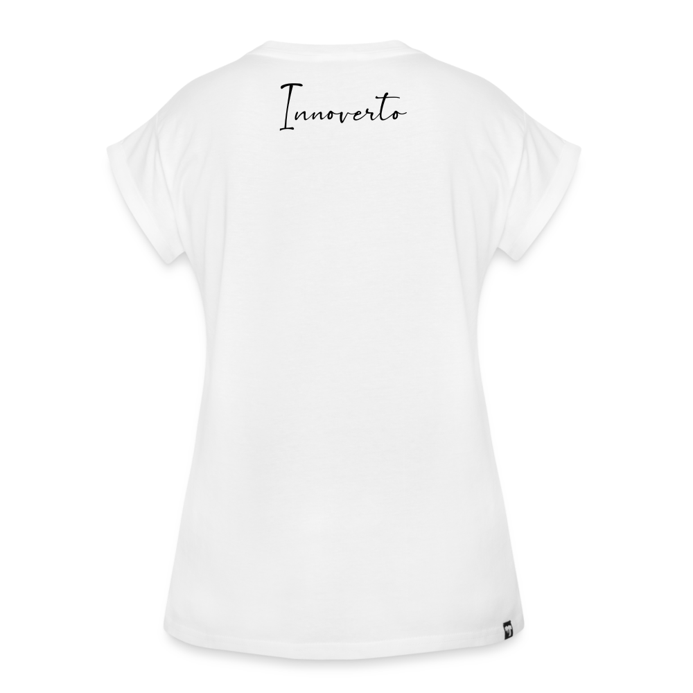 T-shirt oversize Femme - blanc
