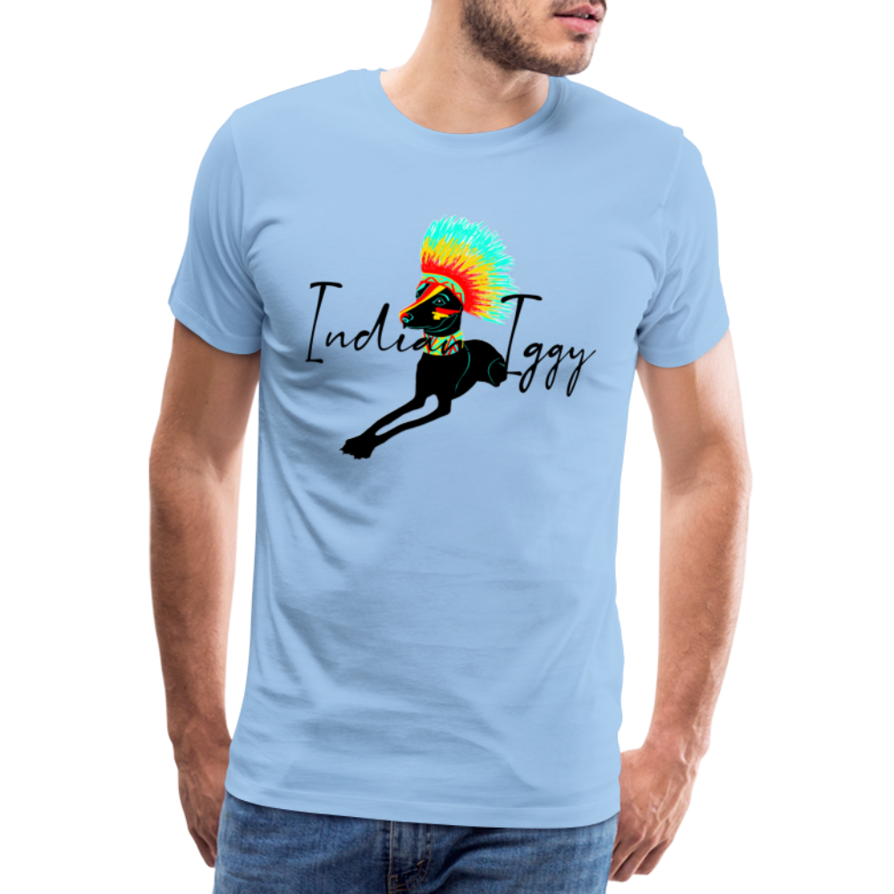 T-shirt Indian Iggy - ciel